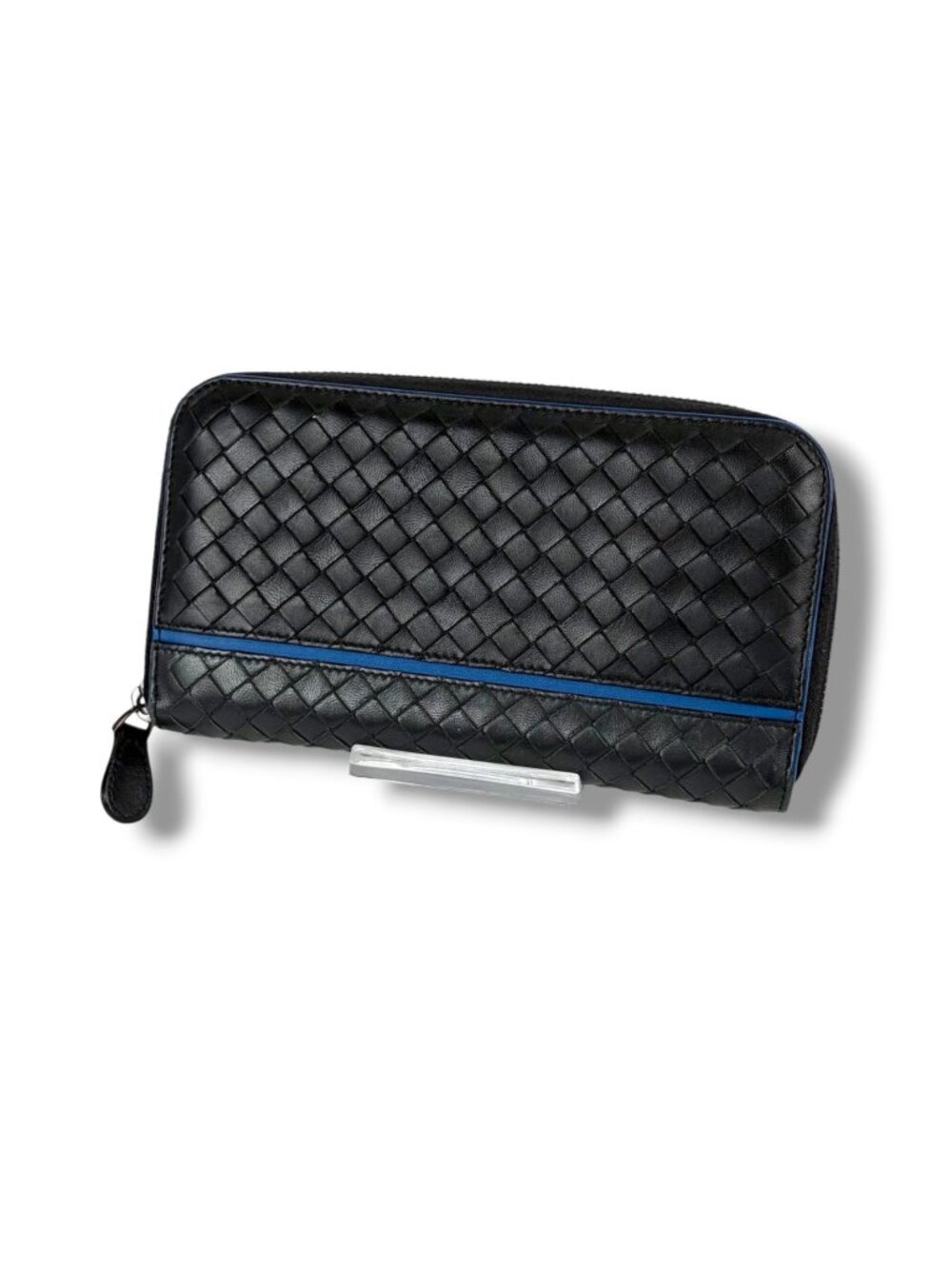 Bottega Veneta Intrecciato Leather Wallet Black